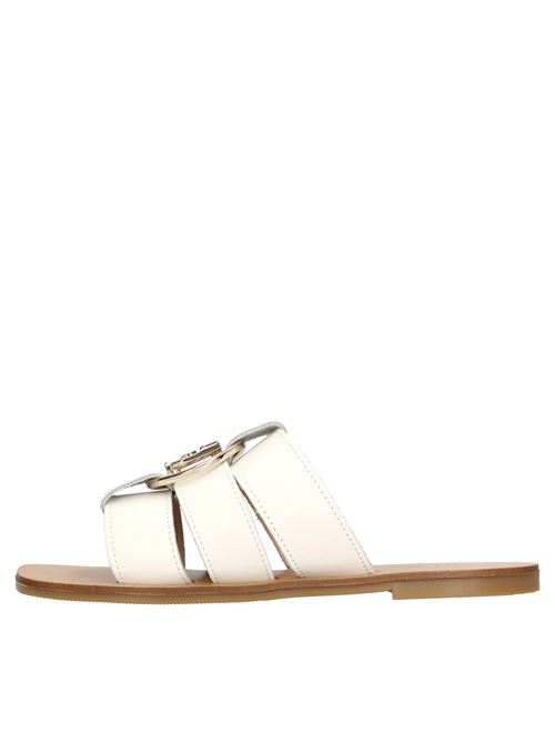 Mules modello SABA in pelle LIU JO | SABA 08 CALF LEATHERBIANCO